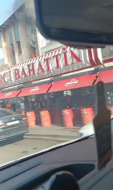 Apartman dairesinde yangın