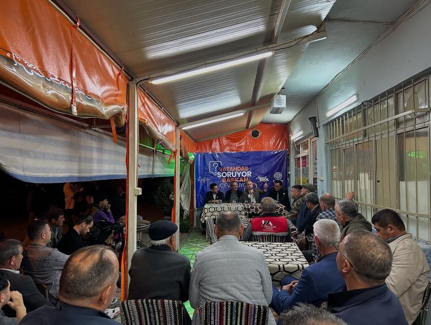 BAŞKAN EROL, FESLEK VE GELENBE MAHALLE SAKİNLERİ İLE BİR ARAYA GELDİ