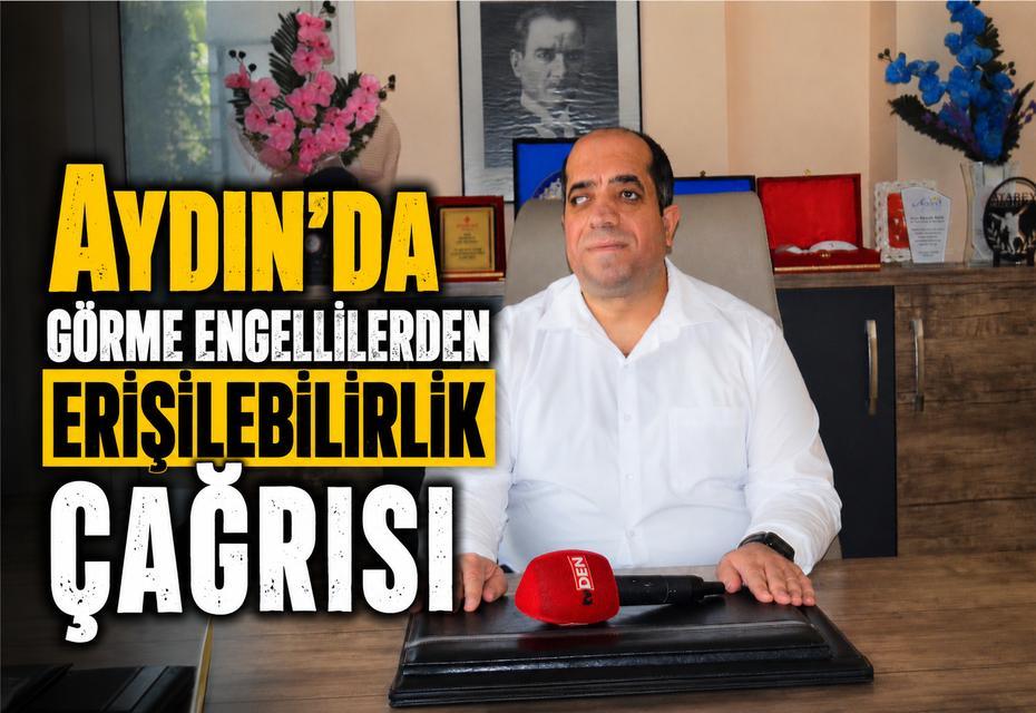 Aydın’da görme engellilerden erişilebilirlik çağrısı
