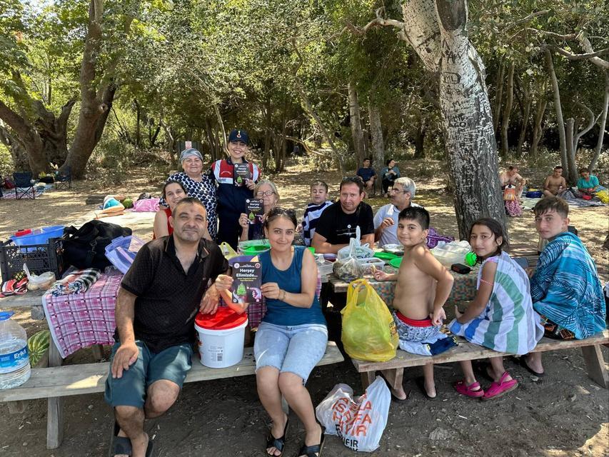 Aydın jandarmadan çevre seferberliği