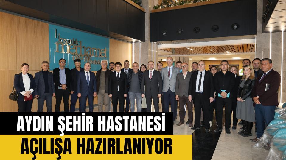 Aydın Şehir Hastanesi açılışa hazırlanıyor