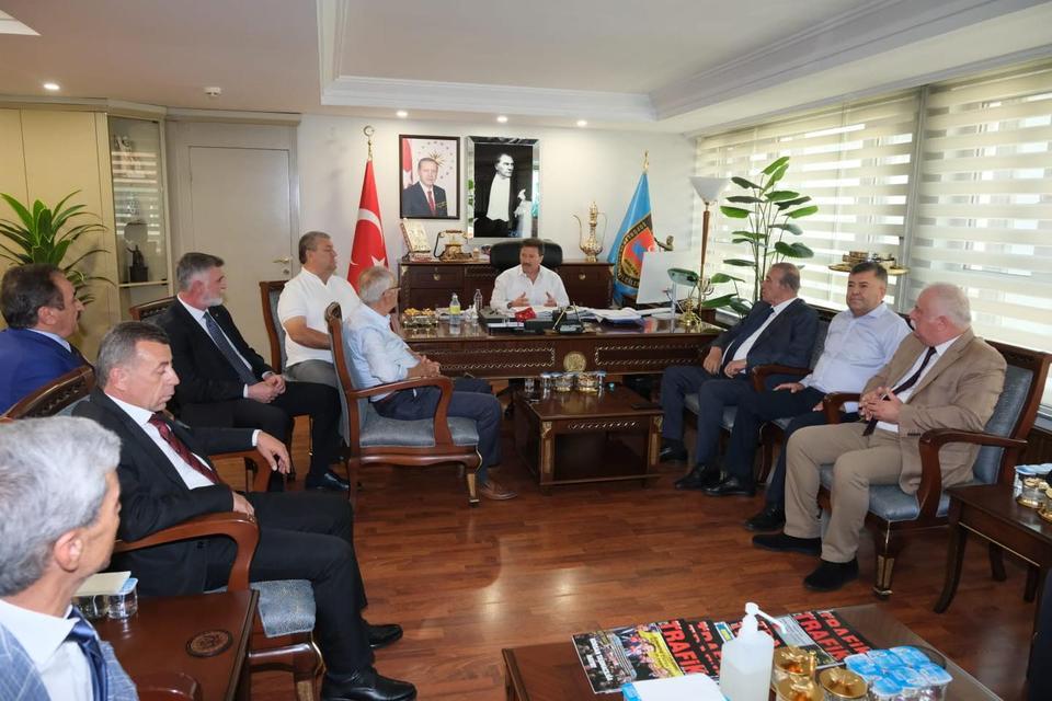 Şoförler Odası Başkanları Ankara'da