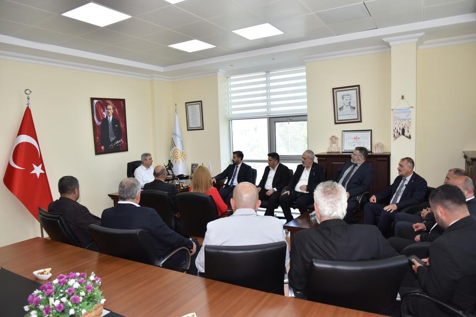 MHP heyetinden Didim Ticaret Odası’na ziyaret