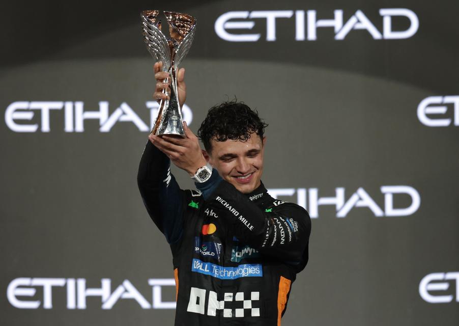 Formula 1'de şampiyon Lando Norris