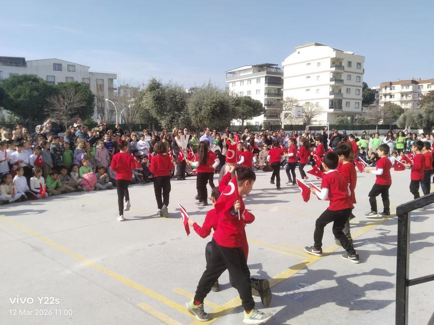 Söker Vakıfbank İlk Okulunda İstiklal  Marşının Kabulü Kutlandı