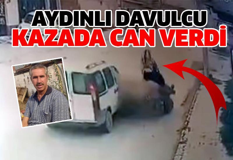 Kaza, İncirliova ilçesine bağlı Acarlar Mahallesi'nde dün sabah saatlerinde meydana geldi. Edinilen bilgiye göre, evli ve 4 çocuk babası Hakkı Eğe, gece Ramazan dolayısıyla mahallede davulunu çalıp mahalleliyi sahura kaldırdıktan sonra evine döndü. Pazarcılık da yapan Eğe, at arabası ile sebze haline giderken E.G. yönetimindeki 09 UH 773 plakalı hafif ticari aracın at arabasına çarpması sonucu yola savrularak, ağır şekilde yaralandı. Hakkı Eğe, ambulansla Atatürk Devlet Hastanesi’ne sevk edildi. Yapılan bütün müdahalelere rağmen Eğe, hastanede hayatını kaybetti.