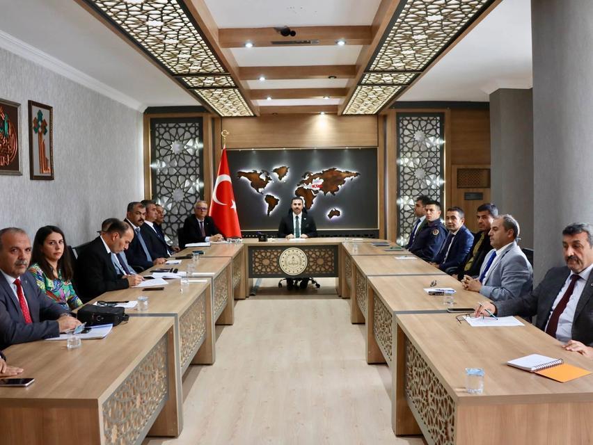 Koçarlı'da kurum amirleri bir araya geldi