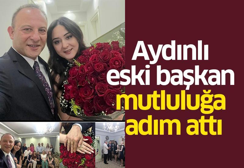 Aydınlı eski başkan mutluluğa adım attı