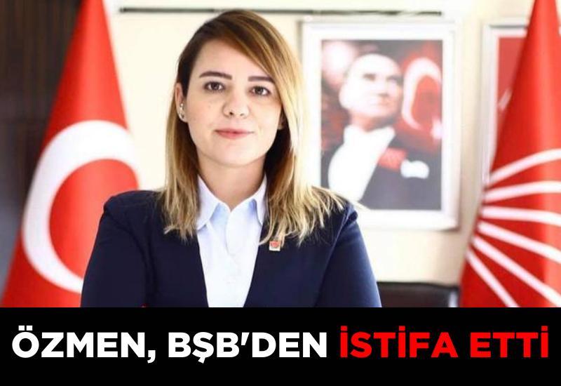 Özmen, BŞB'den istifa etti