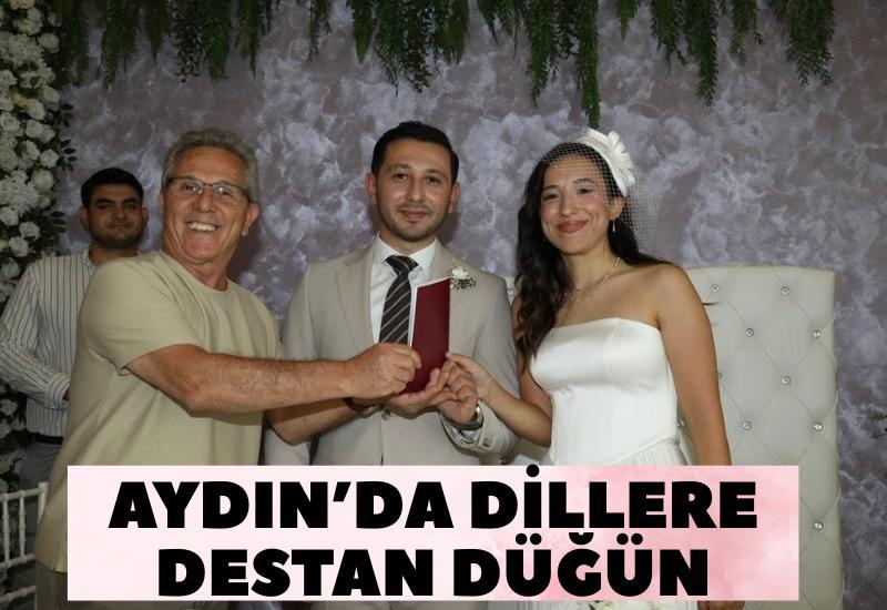 Aydın’da dillere destan düğün