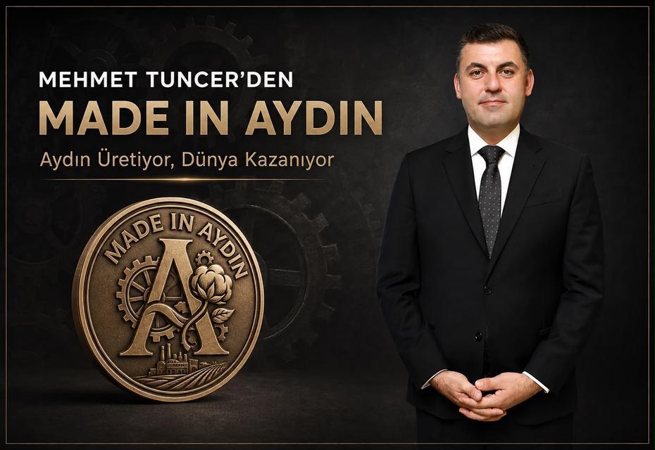 Mehmet Tuncer’den Aydın sanayisini dünyaya açacak proje: “Made in Aydın”