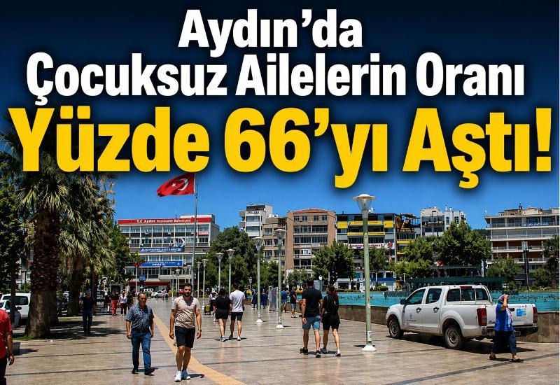Aydın'da çocuksuz ailelerin oranı yüzde 66’yı aştı