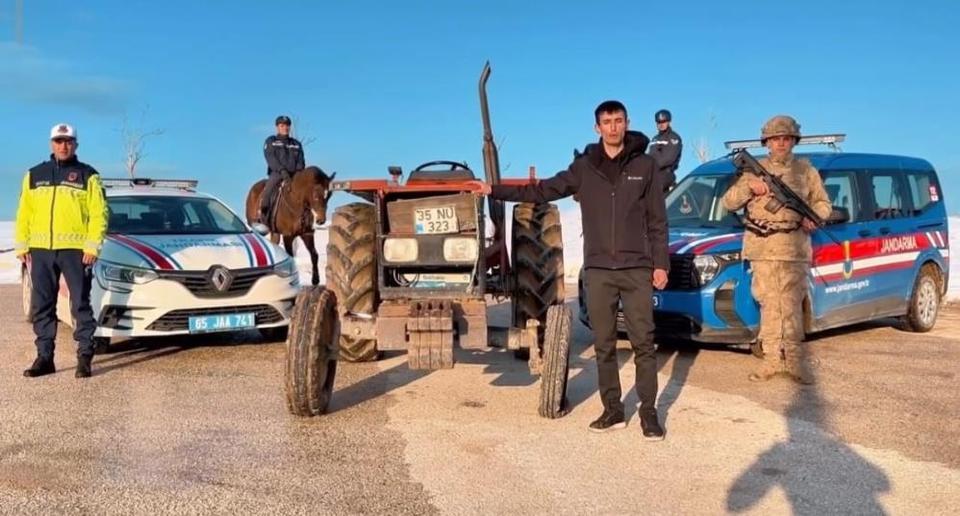 Çalınan traktörüne 21 yıl sonra kavuştu