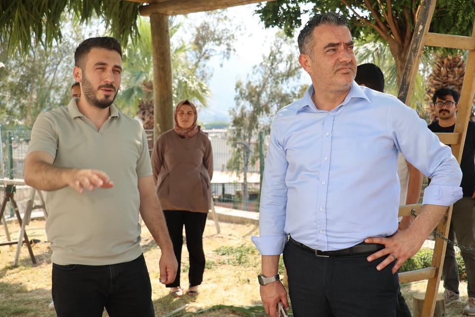 KOÇARLI'DA MİLLET BAHÇESİ'NE YENİ CEMİYET ALANI