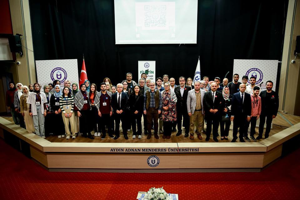 Adü’de “Vicdanın Kıyısında Gazze” etkinliği düzenlendi