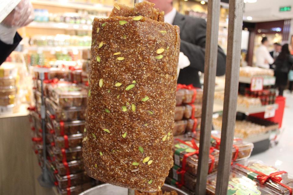 ET DEĞİL, TATLI DÖNER AYDIN'IN 'İNCİR DÖNERİ'NE YOĞUN İLGİ