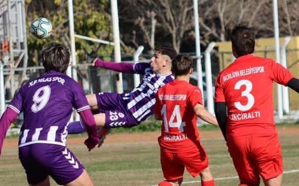 İncirliova hazırlık maçında Milas'ı tek golle geçti