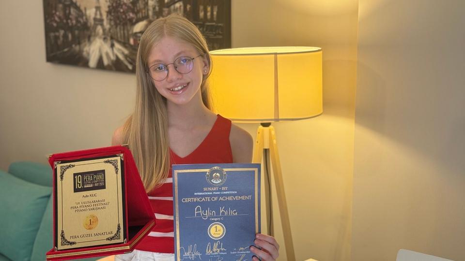 9 yaşında lise diploması alan Aylin'in hayali CSO