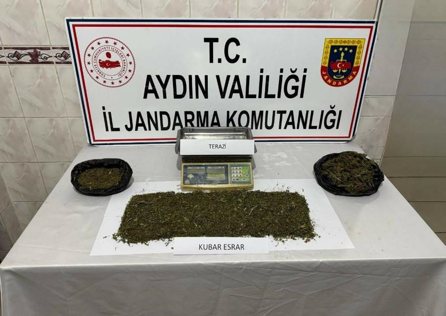 Aydın’da Uyuşturucu Operasyonu: 502 Gram Esrar Ele Geçirildi