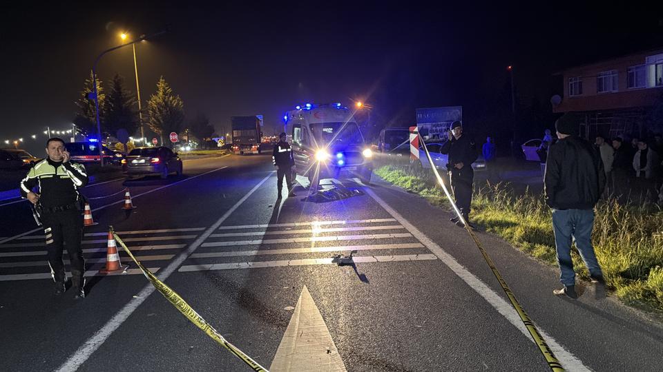 Kamyonetin çarptığı yaya hayatını kaybetti