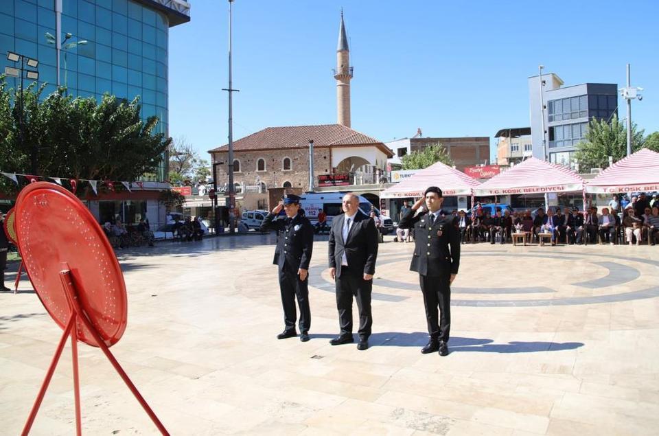 Köşk'te Gaziler Günü törenle kutlandı