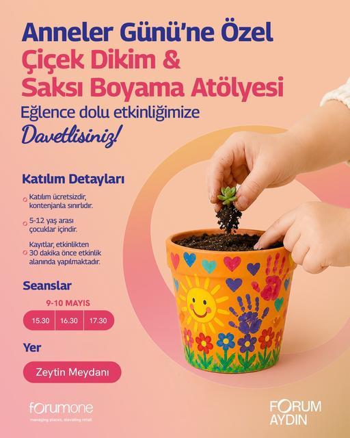 Forum Aydın'da Anneler Günü kutlaması