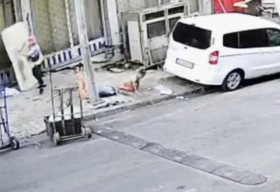 Balkon faciası son anda atlatıldı