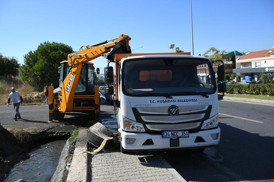 Kuşadası Belediyesi’nin kış hazırlıkları devam ediyor
