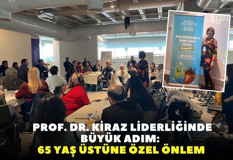 Prof. Dr. Kiraz liderliğinde büyük adım: 65 yaş üstüne özel önlem