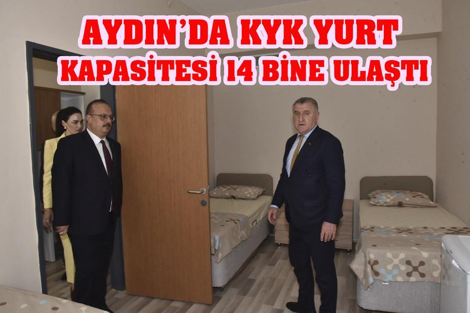Aydın’da KYK yurt kapasitesi 14 bine ulaştı