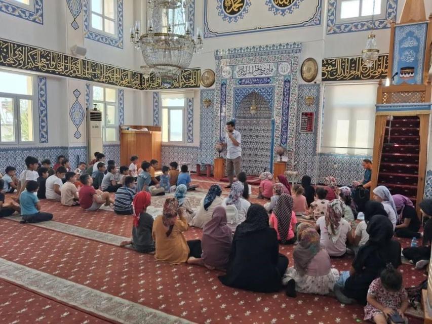Söke'de Yaz Kur'an Kurslarında değerler eğitimi seminerleri devam ediyor