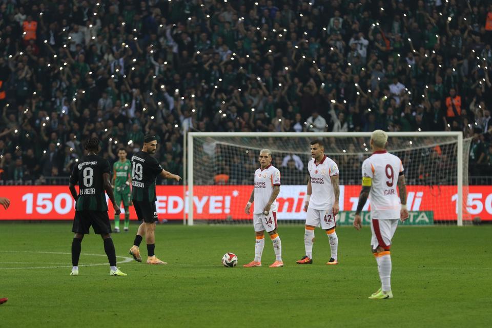 Galatasaray, ligde bu sezon ilk kez yenildi