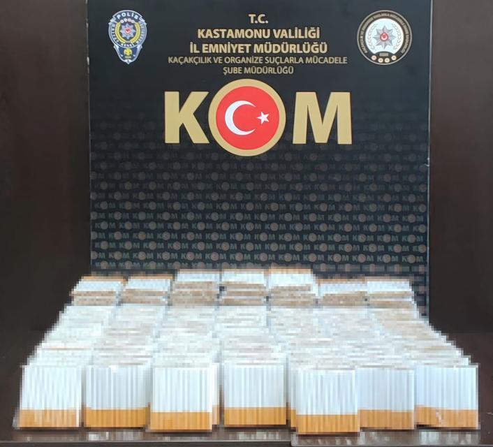 KASTAMONU'DA 4 BİN ADET DOLDURULMUŞ MAKARON ELE GEÇİRİLDİ