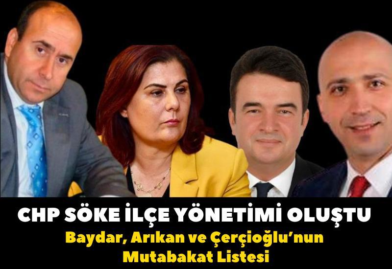 Söke CHP ilçe yönetimi oluştu
