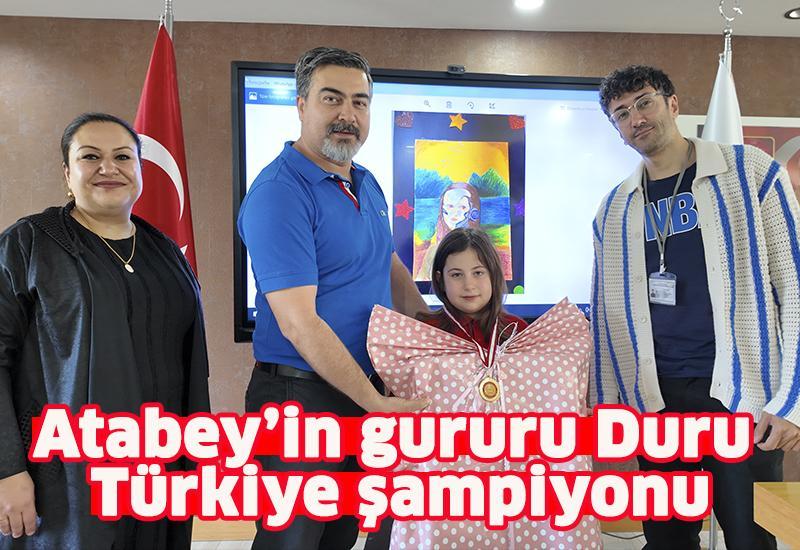 Atabey’in gururu Duru Türkiye şampiyonu