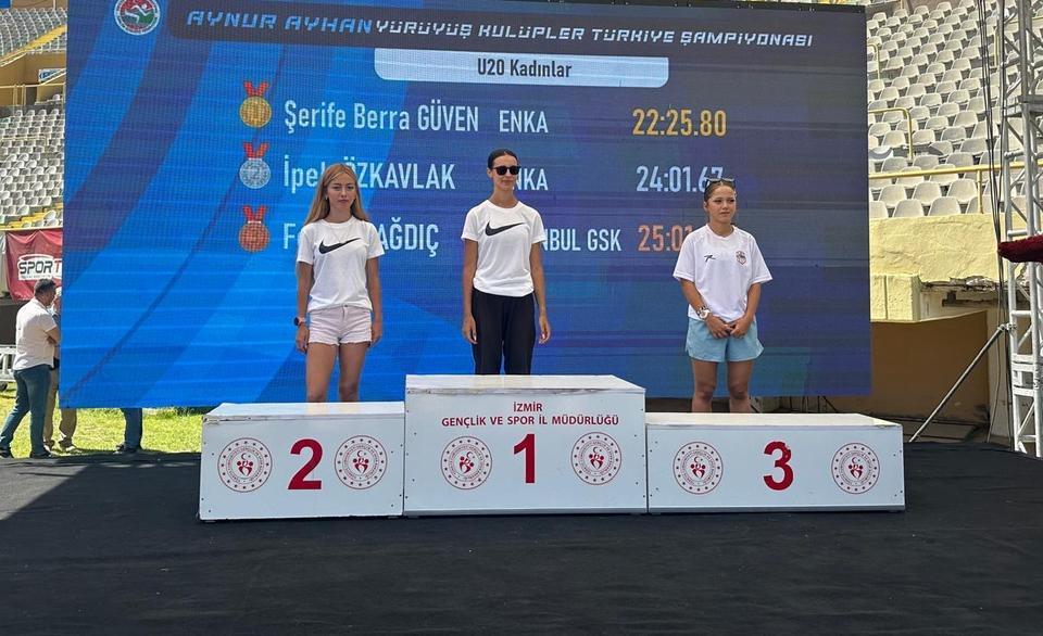 Aydın'ın altın kızı Türkiye şampiyonu