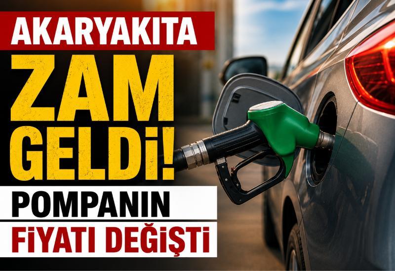 Akaryakıta zam geldi: Pompanın fiyatı değişti