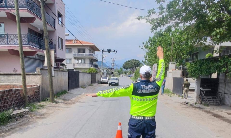Aydın’da havadan trafik denetimi: 45 sürücüye ceza yağdı