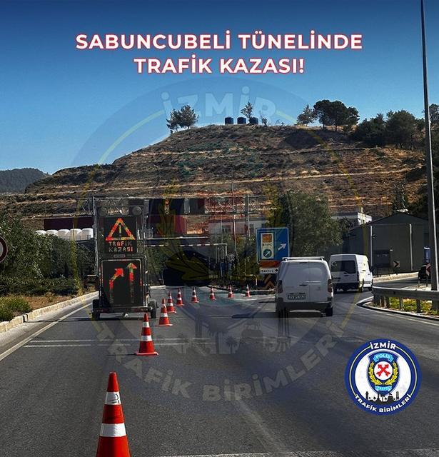 İzmir-Manisa karayolunda trafik kazası