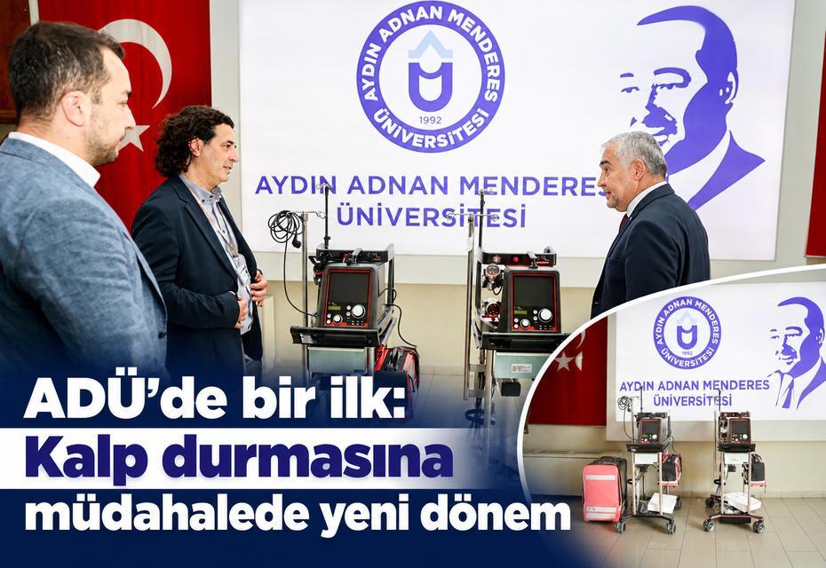 ADÜ’de bir ilk: Kalp durmasına müdahalede yeni dönem