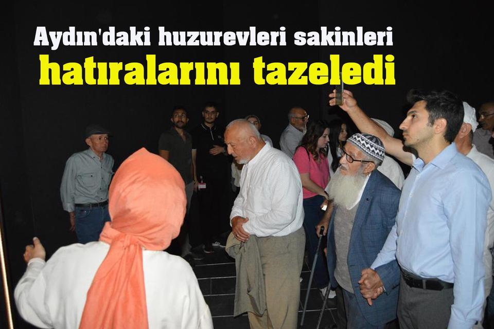 Aydın'daki huzurevleri sakinleri hatıralarını tazeledi