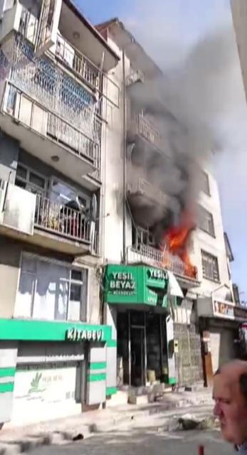 KONYA'DA ÇIKAN YANGINDA 2 ÇOCUK HAYATINI KAYBETTİ