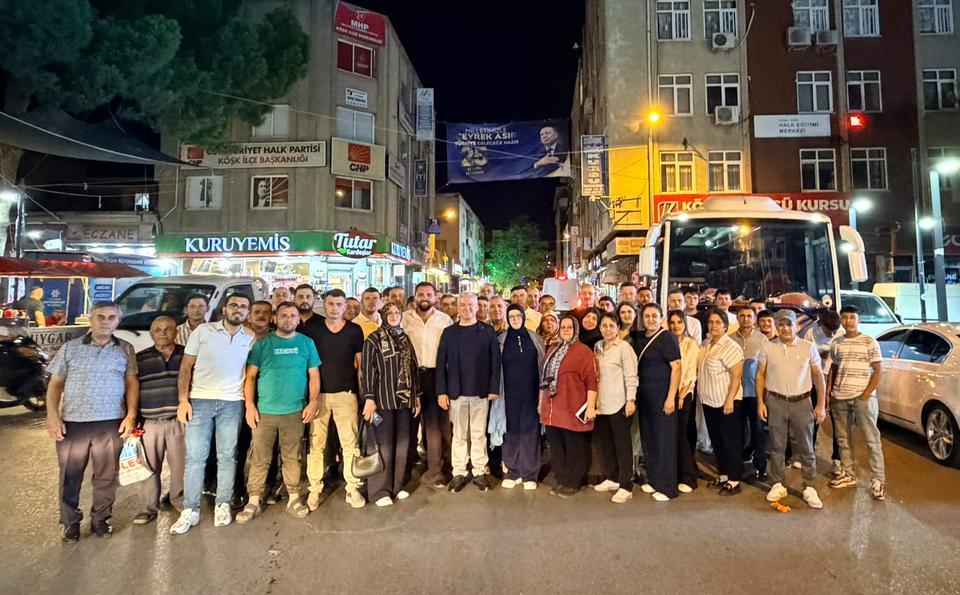 AK Parti Köşk Teşkilatı Ankara’ya çıkarma yaptı