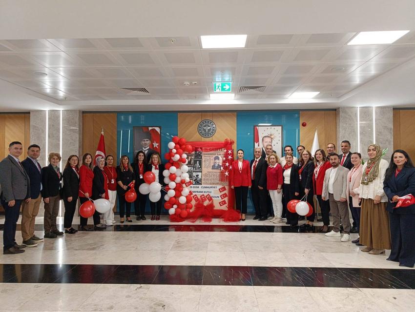 Aydın Şehir Hastanesi’nde Cumhuriyet Bayramı coşkusu