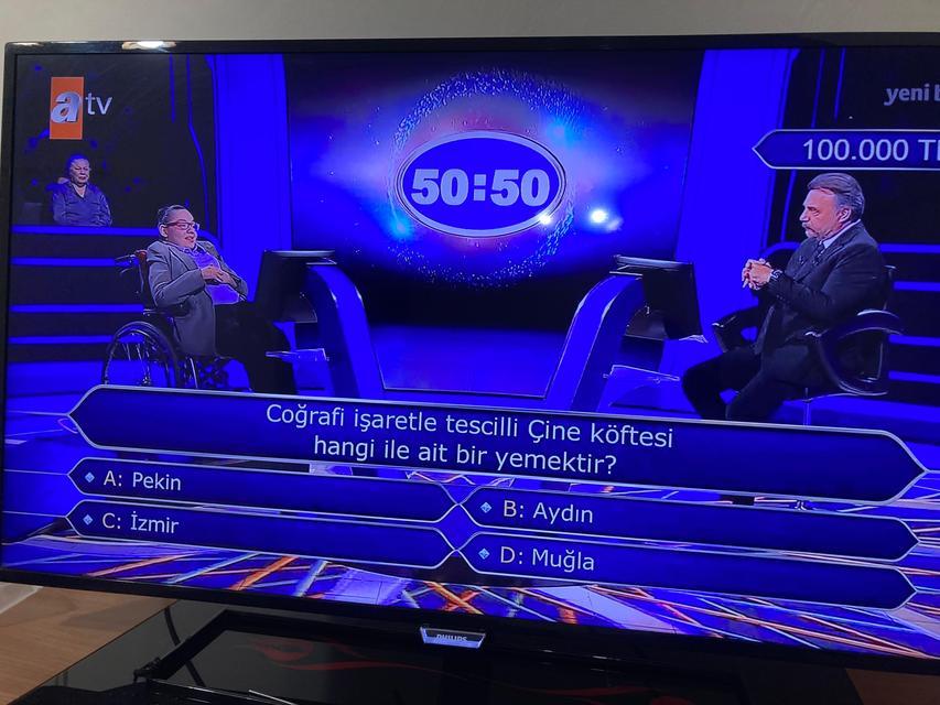 100 bin liralık Aydın sorusu yarışmacıyı terletti