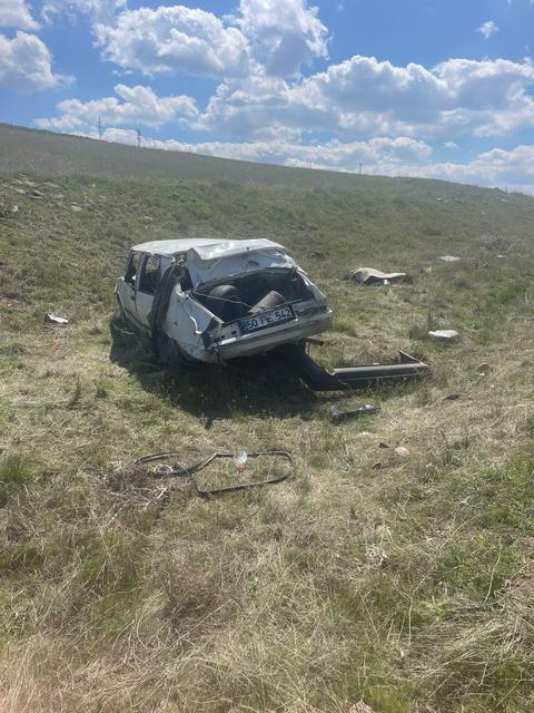 Otomobil takla attı: 1 yaralı