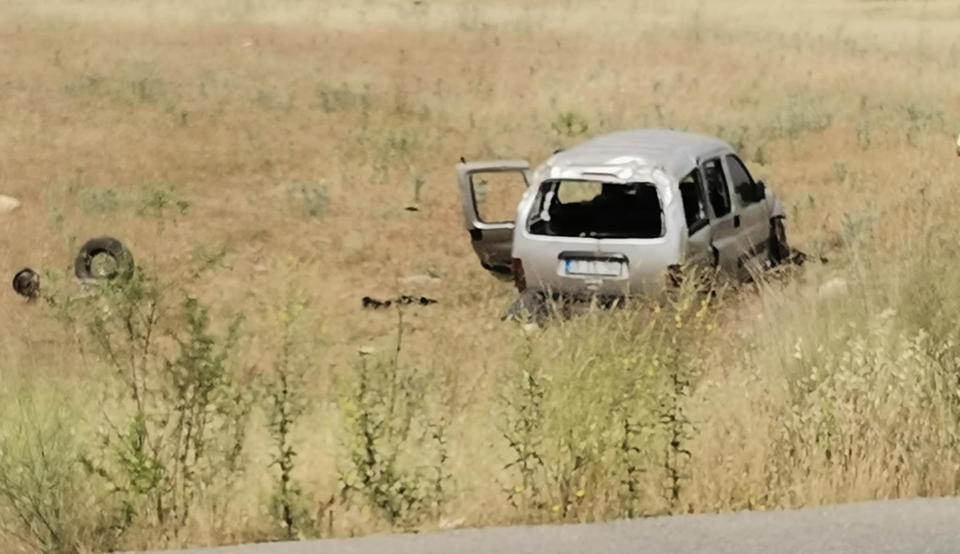 DİDİM'DE ARAÇ TAKLA ATTI: 1 YARALI