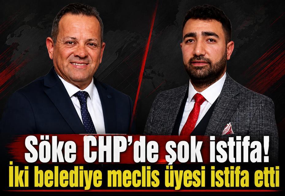 Söke CHP'de şok istifa! İki belediye meclis üyesi istifa etti