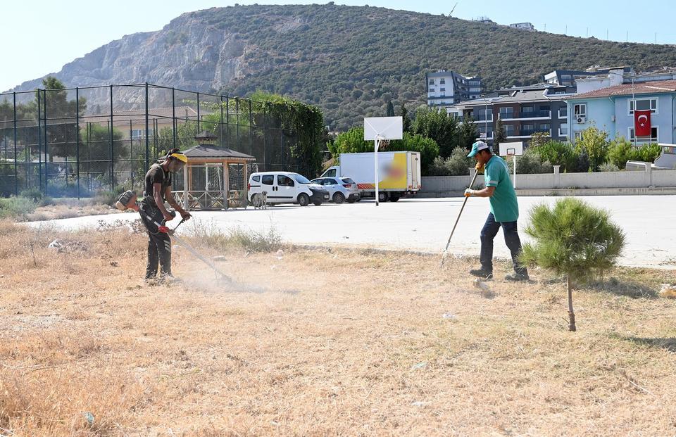 KUŞADASI BELEDİYESİ OKULLARI YENİ EĞİTİM YILINA HAZIRLAMAYA DEVAM EDİYOR