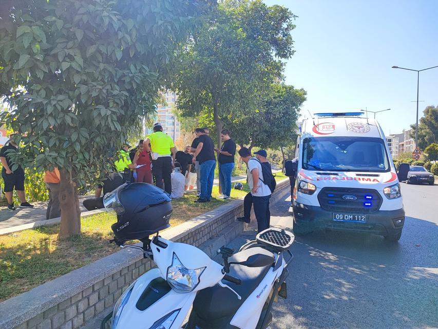 AYDIN'DA MOTOSİKLETLER ÇARPIŞTI: 3 YARALI